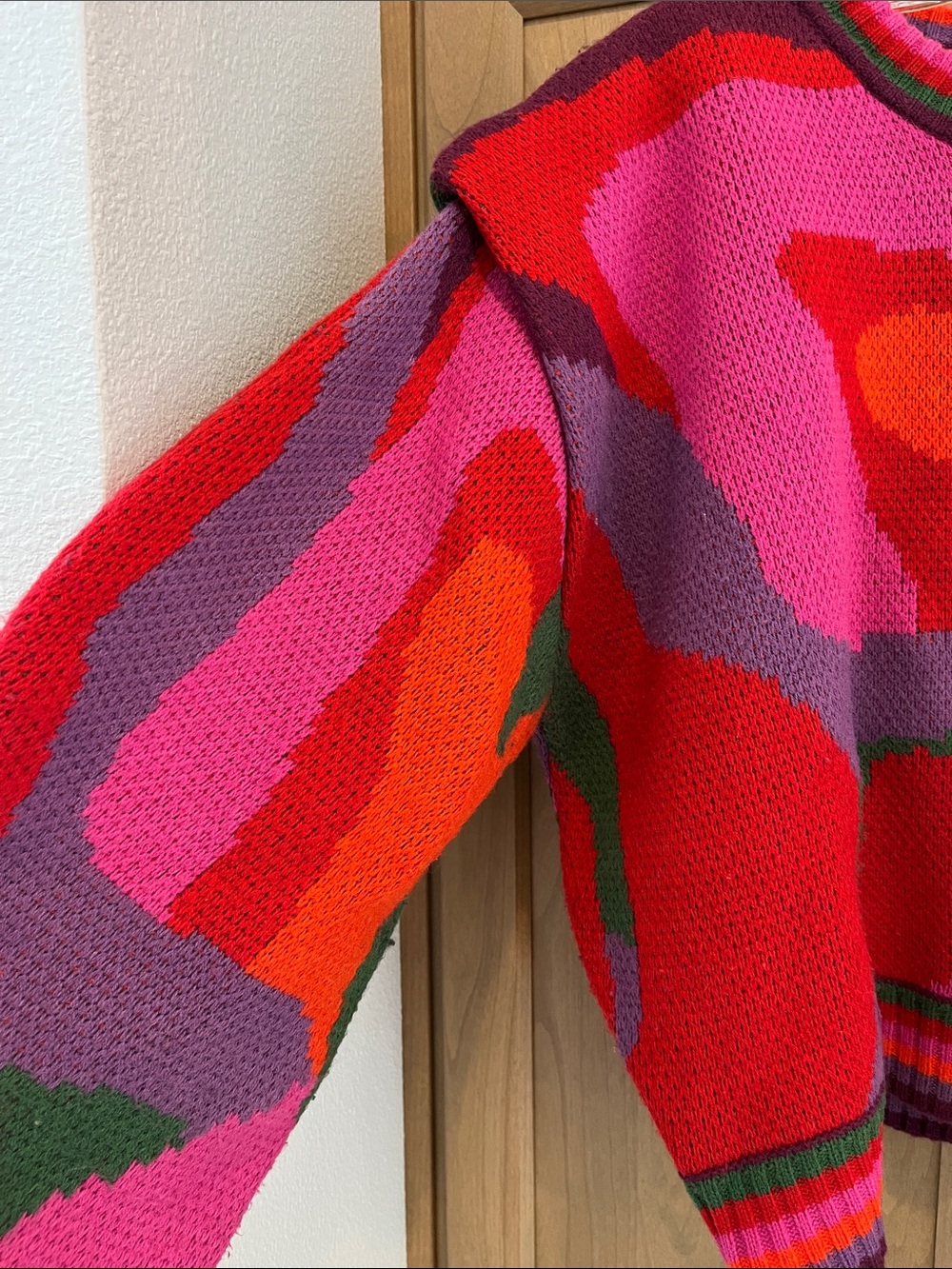 Farm Rio Colorful Abstract Sweater - Picture 3 of 6